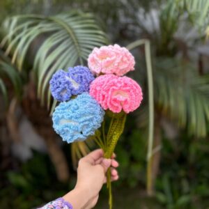 Crochet Carnation Flower
